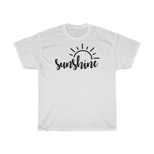 Sunshine Unisex Heavy Cotton Tee For summer/vacations