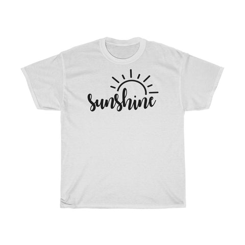 Sunshine Unisex Heavy Cotton Tee For summer/vacations